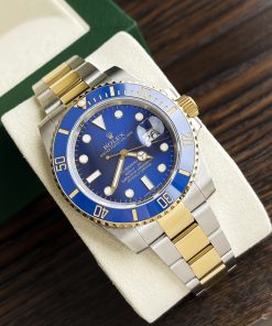 TheChronoLux - Rolex Submariner 41mm Blue & Gold, 131