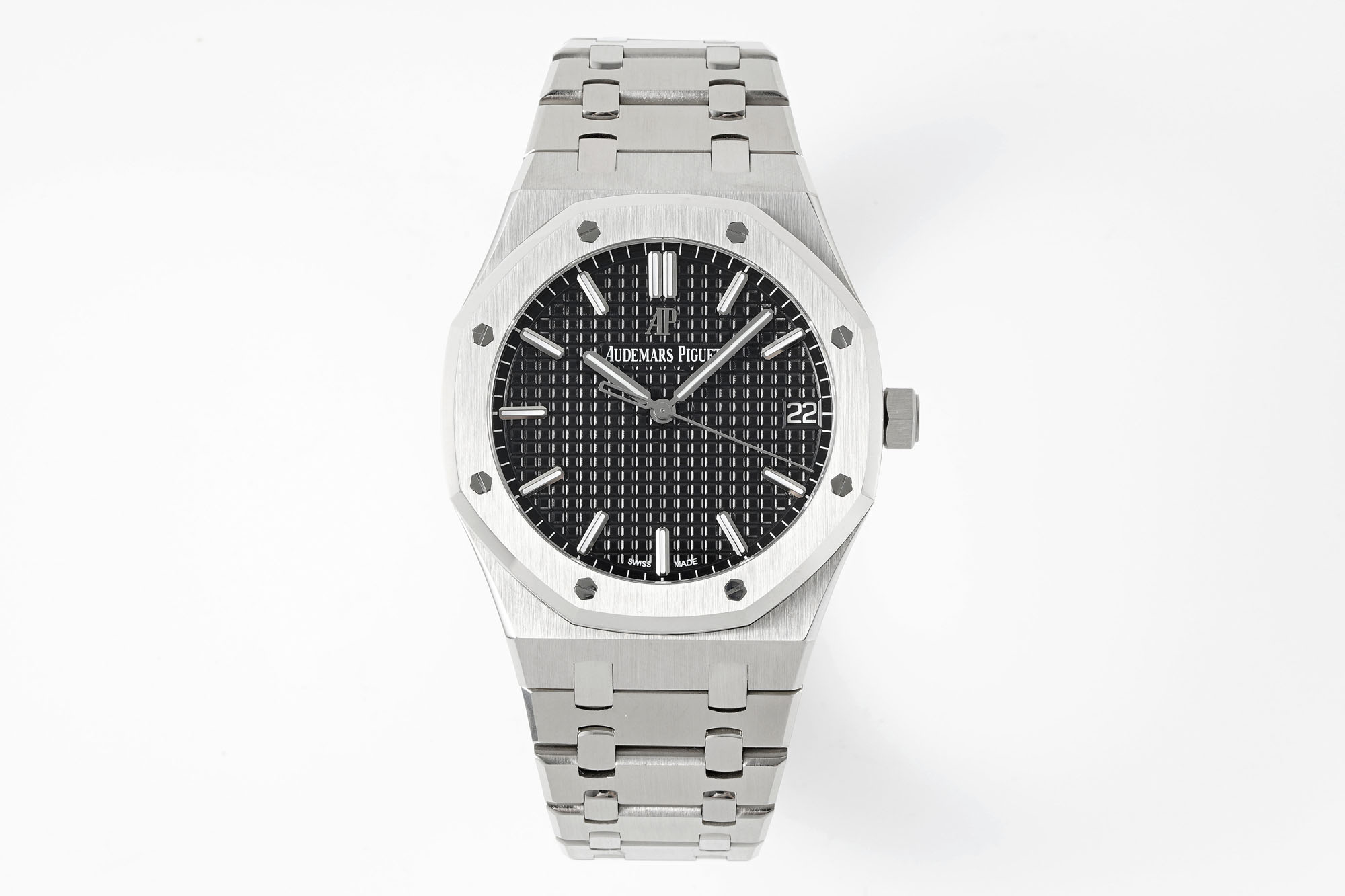 TheChronoLux - Audemars Piguet Royal Oak 15500 41mm Black, 13326921406796018