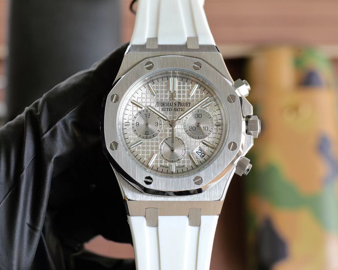 TheChronoLux - Audemars Piguet Royal Oak 26331 42mm White, 13327054320744538