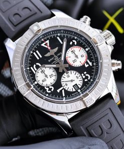 TheChronoLux - Breitling Avenger B01 Chronograph 43mm Black Dial, 13327064275770404