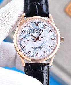 TheChronoLux - Rolex Cosmograph 40mm Meteorite Dial Leather Strap, 13327138021529733 920x736 1