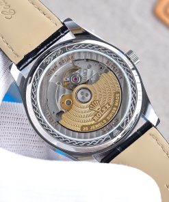 TheChronoLux - Rolex Cosmograph 40mm Meteorite Dial Leather Strap, 13327138039573118