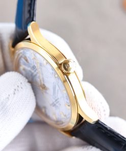 TheChronoLux - Rolex Cosmograph 40mm Meteorite Gold Case Dial Leather Strap, 13327138083806580