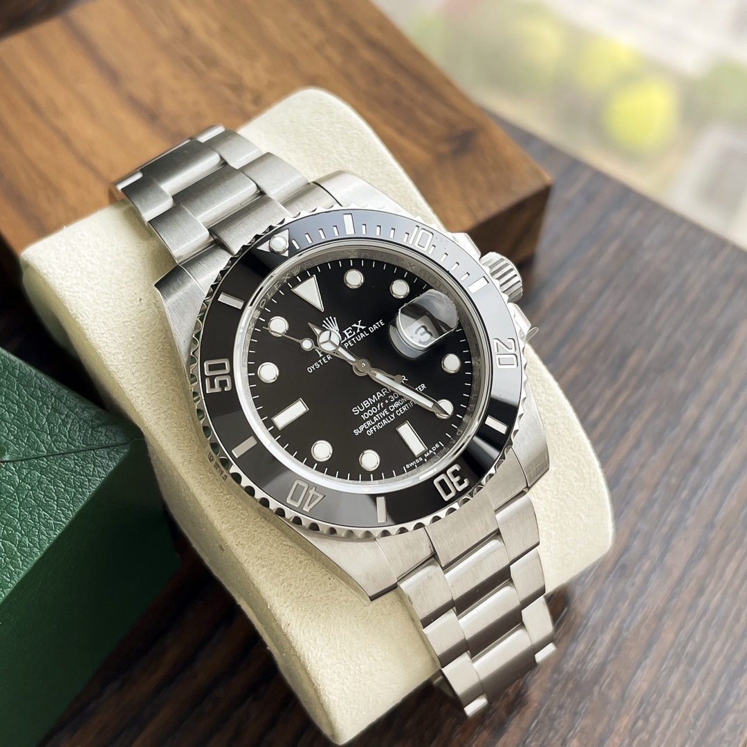 TheChronoLux - Rolex Submariner 41mm Black Dial, 13327151686763619