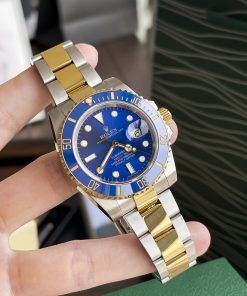 TheChronoLux - Rolex Submariner 41mm Blue & Gold, 13327151849552533