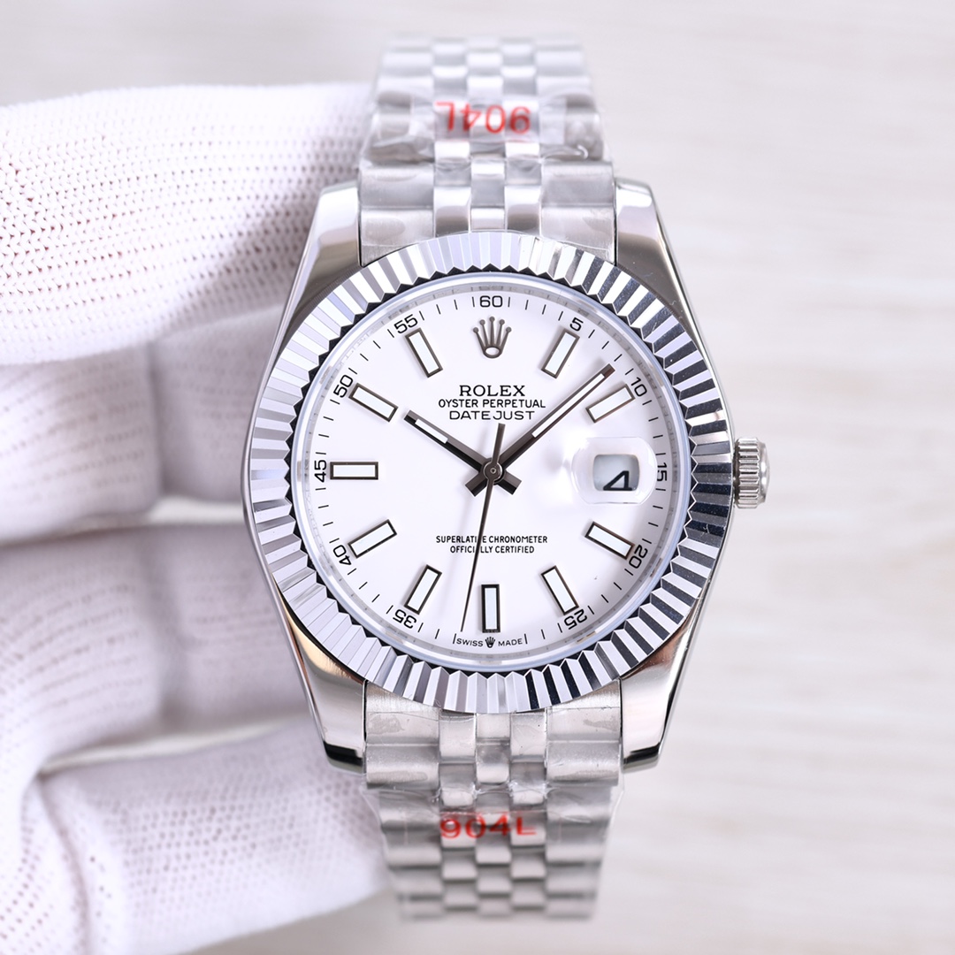 TheChronoLux - Rolex Datejust White 41mm, 13327180483460735