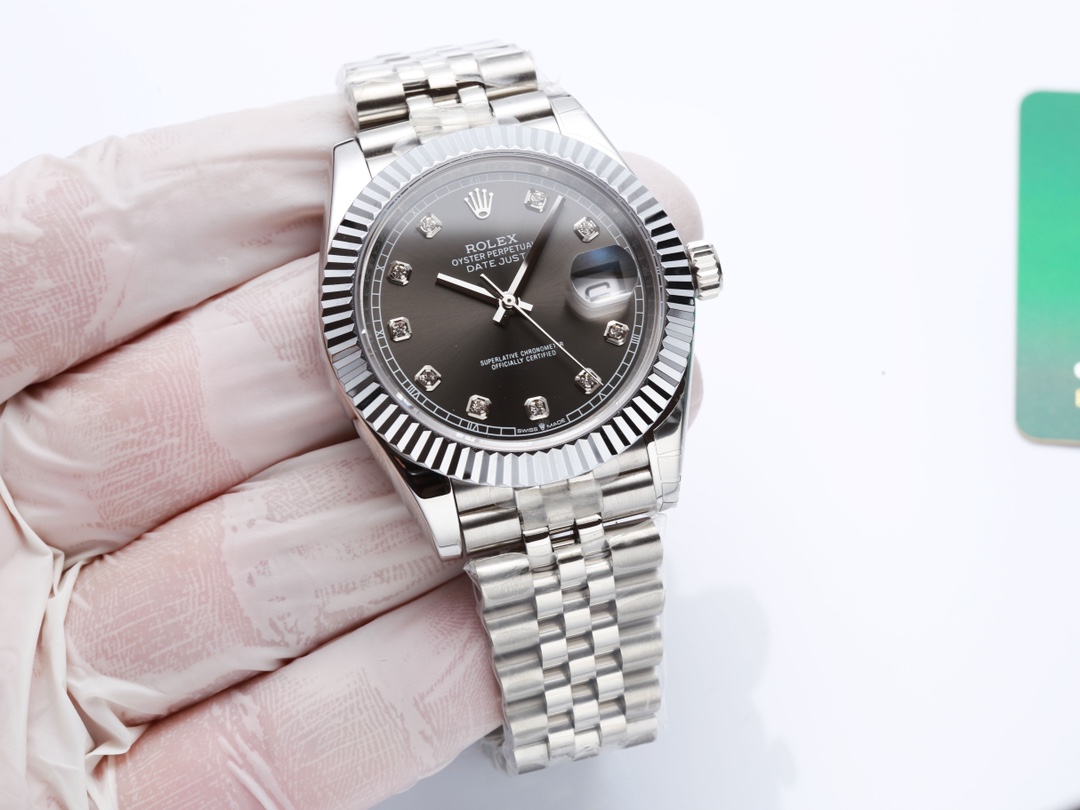 TheChronoLux - Special Version Rolex Datejust 41 Grey, 13327233387184271