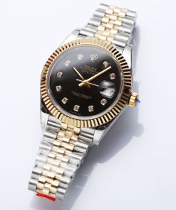 TheChronoLux - Special Version Rolex Datejust 41 Black & Gold, 13327233413838712