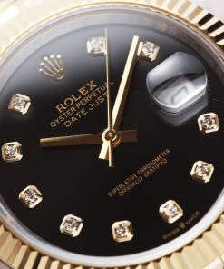 TheChronoLux - Special Version Rolex Datejust 41 Black & Gold, 13327233420518526