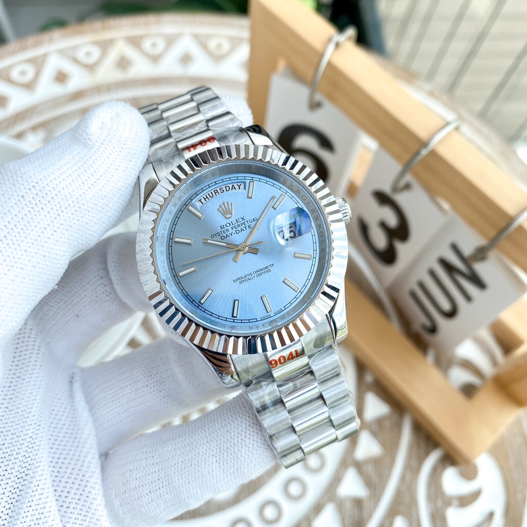 TheChronoLux - Rolex Day-Date 41mm Ice Blue, 13327310249339513