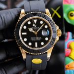 TheChronoLux - Rolex Yacht-Master 42 Black & Gold, 13327319166335718
