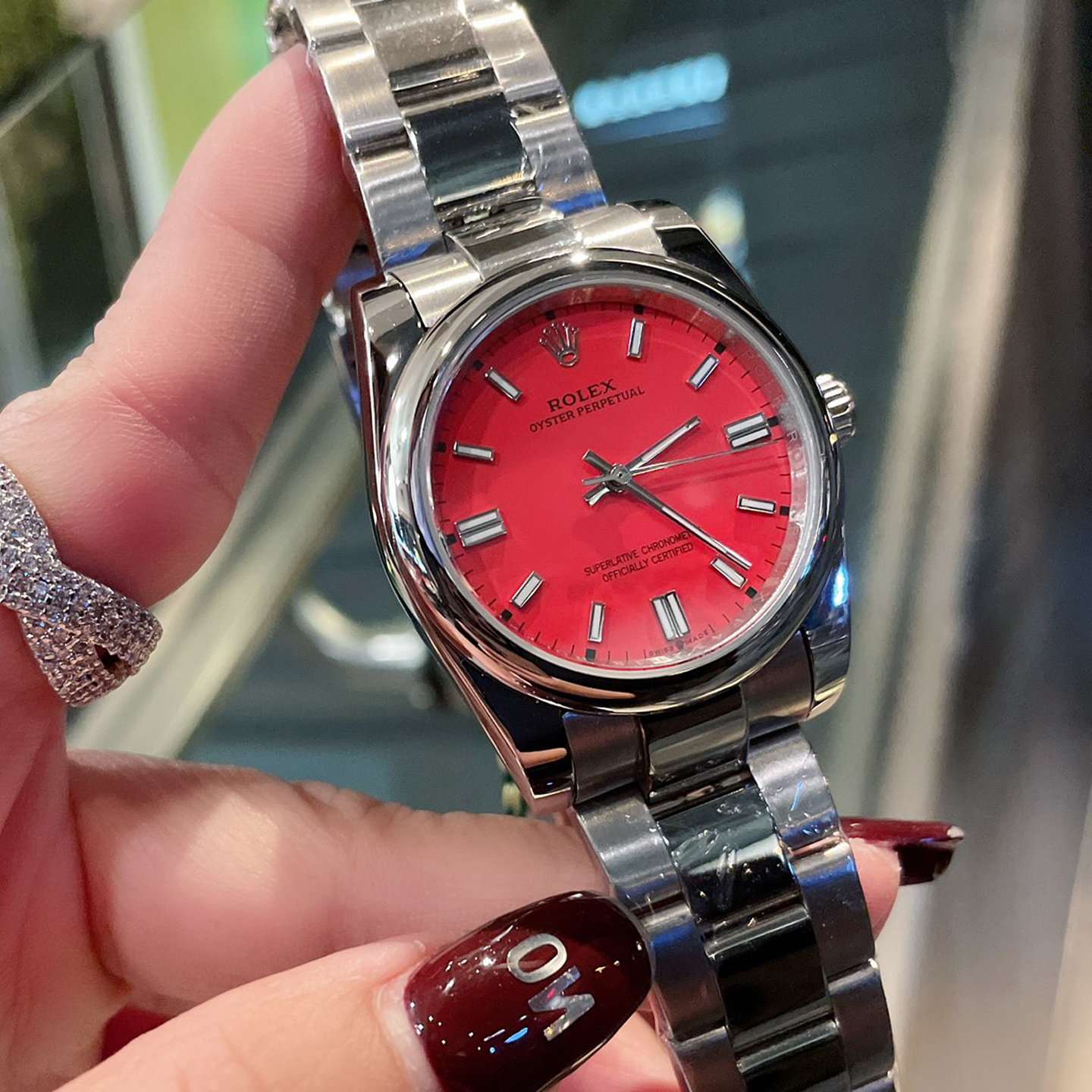 TheChronoLux - Rolex Oyster Perpetual 36 Red, 13327323238811358z
