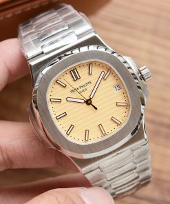 TheChronoLux - Patek Philippe Nautilus 42mm Cream Dial, 13327414926016484