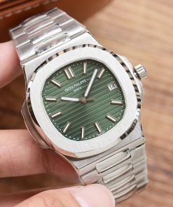 TheChronoLux - Patek Philippe Nautilus 42mm Green Dial, 13327414977125782