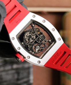 TheChronoLux - Richard Mille RM 055 Red & White, 13327557397022550