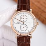 TheChronoLux - IWC Portugieser Regulateur 43mm Brown Leather Strap, 13327575074663976