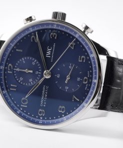 TheChronoLux - IWC Portugieser Chronograph 40mm Blue, 13327575628214536