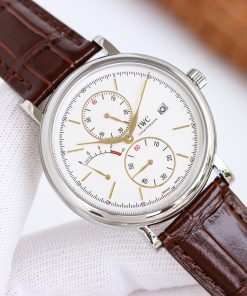 TheChronoLux - IWC Portofino Hand-Wound 45mm White, 13327576037764021
