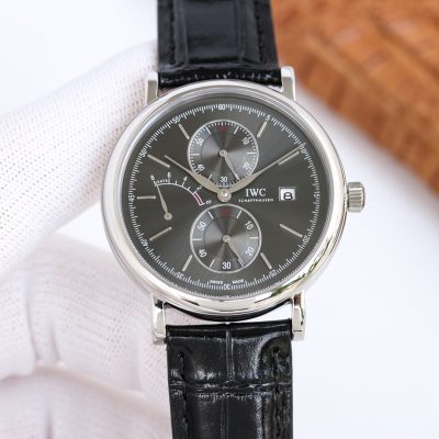 TheChronoLux - IWC Portofino Hand-Wound 45mm Black, 13327576789915869