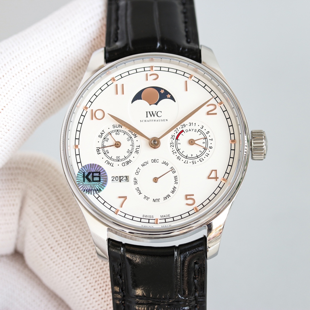 TheChronoLux - IWC Portugieser Perpetual Calendar 42mm Black, 13327577445079987