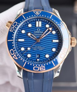 TheChronoLux - Seamaster Diver Co‑Axial Master Chronometer 42mm Blue & Gold, 13327603358808925