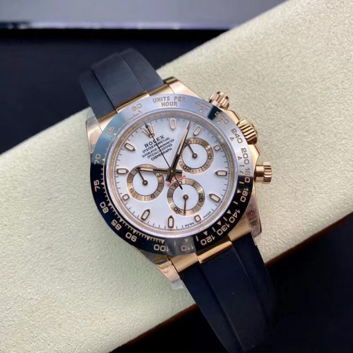 TheChronoLux - Rolex Cosmograph Daytona White n Gold 40mm, 2