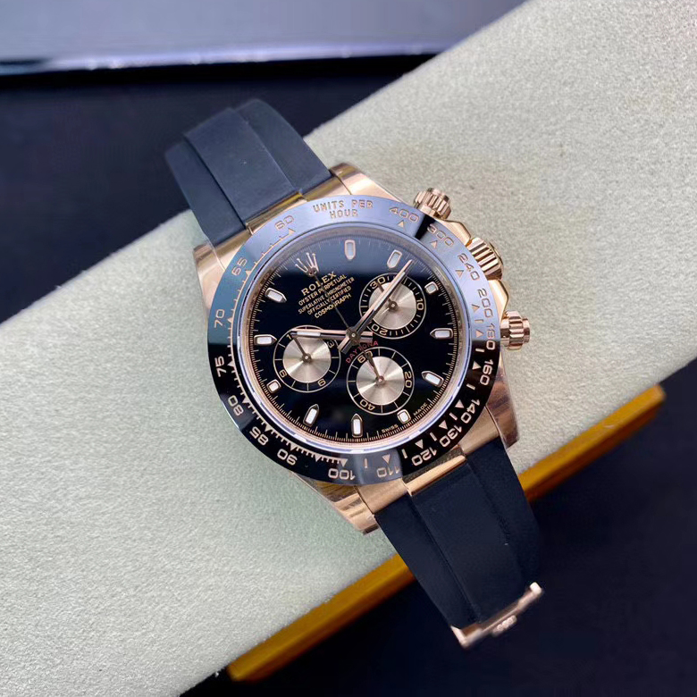 TheChronoLux - Rolex Cosmograph Daytona Black n Gold 40mm, 3