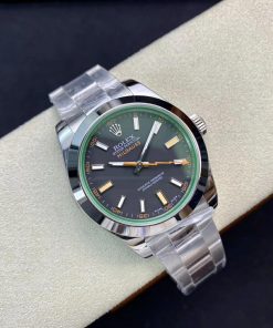 TheChronoLux - Rolex Milgauss Steel Black Dial Green Glass 40mm, 352866868 1659367137908634 5829933086743891885 n