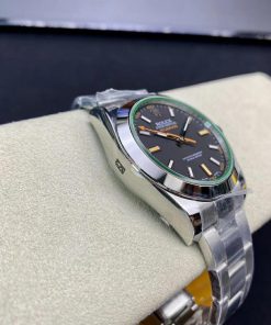 TheChronoLux - Rolex Milgauss Steel Black Dial Green Glass 40mm, 354032835 263362109630398 1912831470612034226 n
