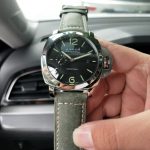 TheChronoLux - Panerai Luminor PAM00904 44mm Green Leather Strap, 3cfd0e44