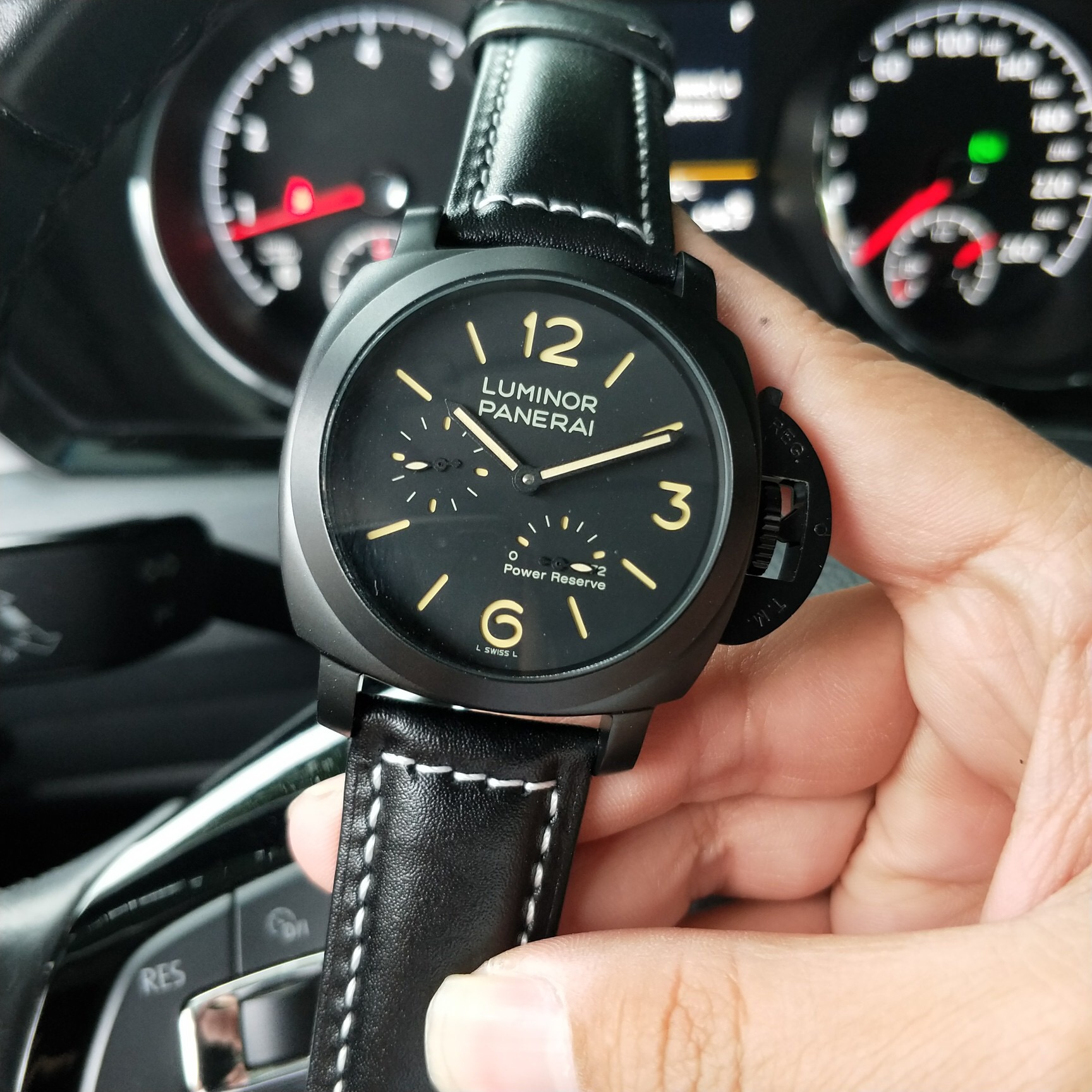 TheChronoLux - Panerai Luminor PAM00423 44mm All Black, bd7dc850