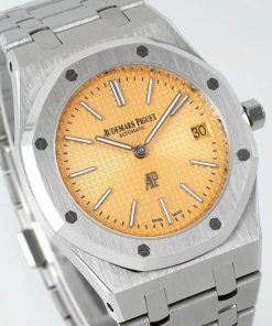 TheChronoLux - Audemars Piguet Royal Oak Jumbo 15202 39mm Salmon, photo 2024 07 02 16 38 13