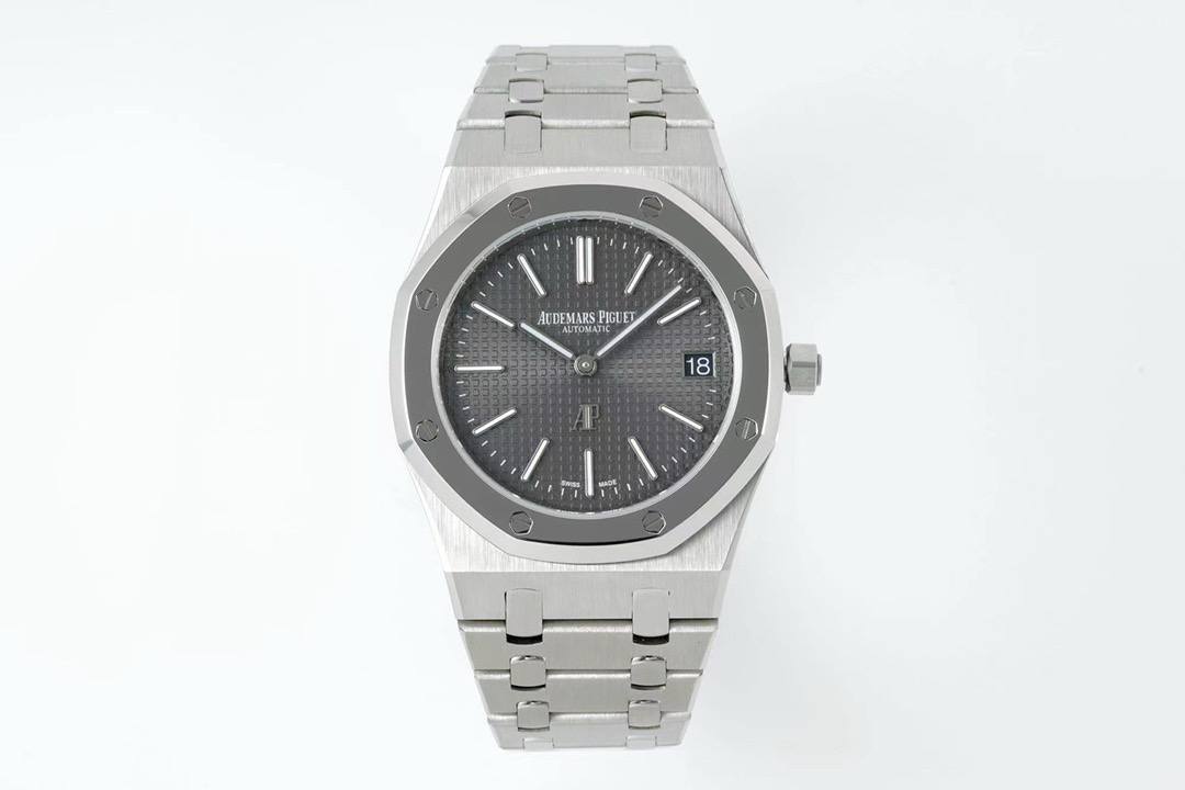 TheChronoLux - Audemars Piguet Royal Oak Jumbo 15202 39mm Grey, photo 2024 07 02 17 54 22