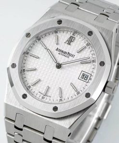 TheChronoLux - Audemars Piguet Royal Oak Jumbo 15202 39mm White, photo 2024 07 02 17 54 54