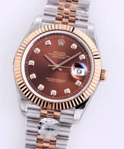 TheChronoLux - Special Version Rolex Datejust 126331 41mm Brown Dial, photo 2024 07 29 12 42 56